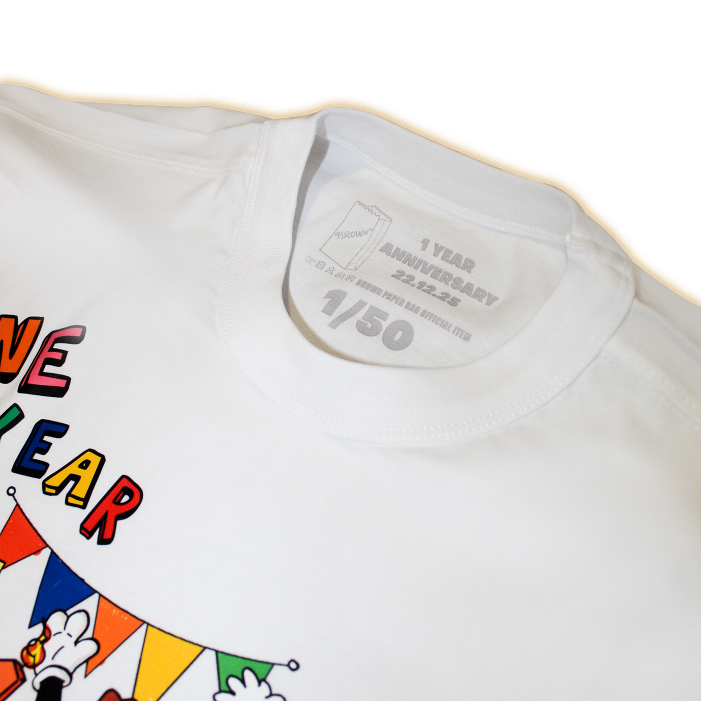 1. THE "1 YEAR ANNIVERSARY" TEE *ONLY 50 MADE*