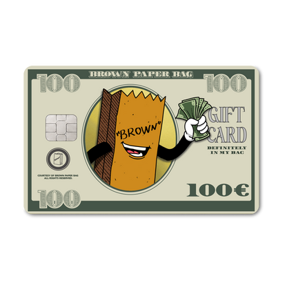 6. THE BROWN PAPER BAG GIFT CARD