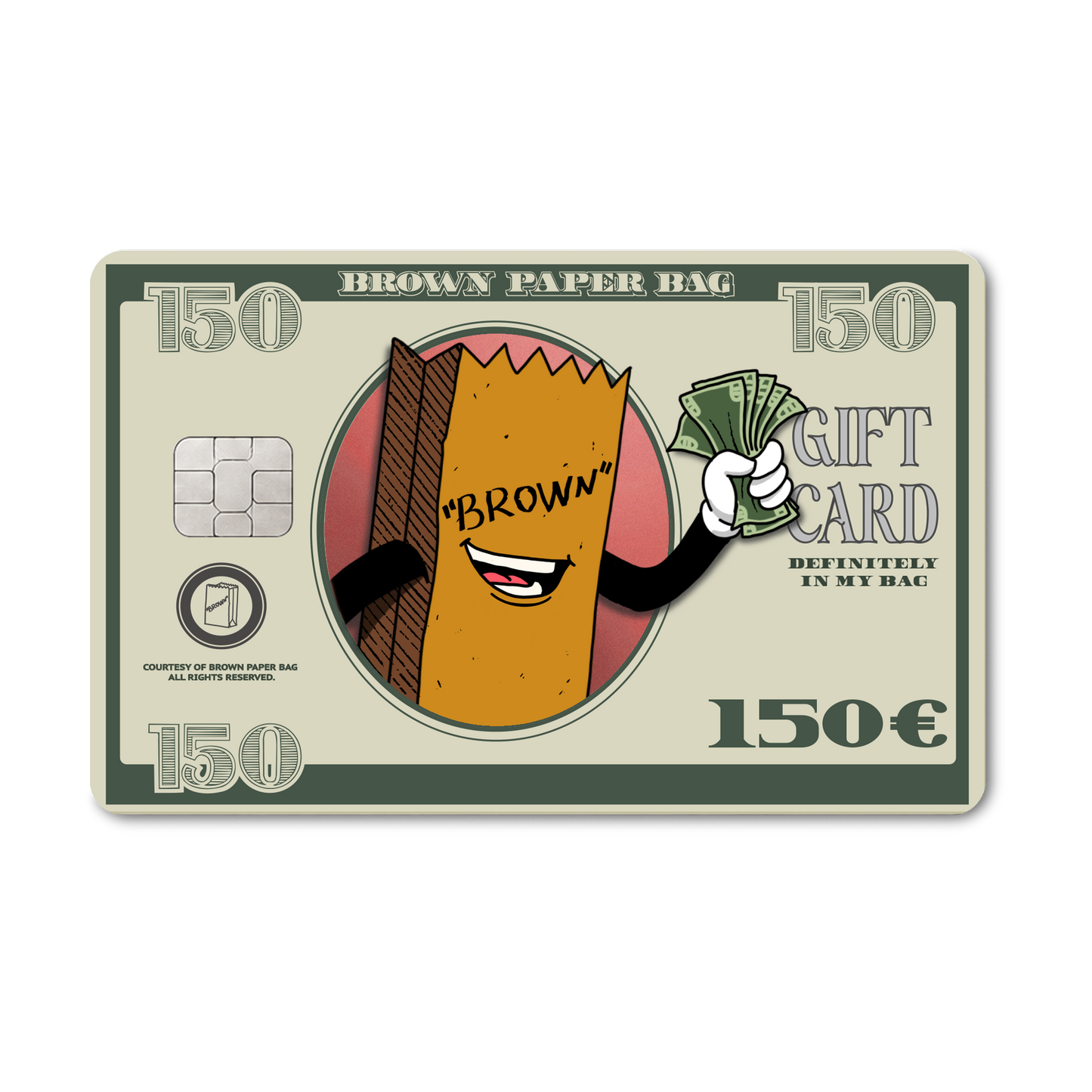 6. THE BROWN PAPER BAG GIFT CARD