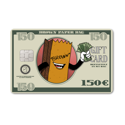 6. THE BROWN PAPER BAG GIFT CARD