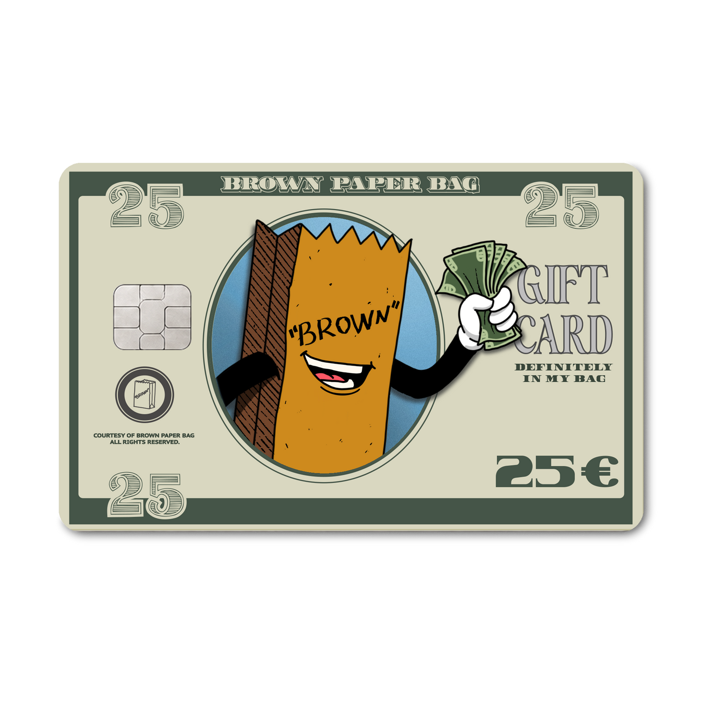 6. THE BROWN PAPER BAG GIFT CARD