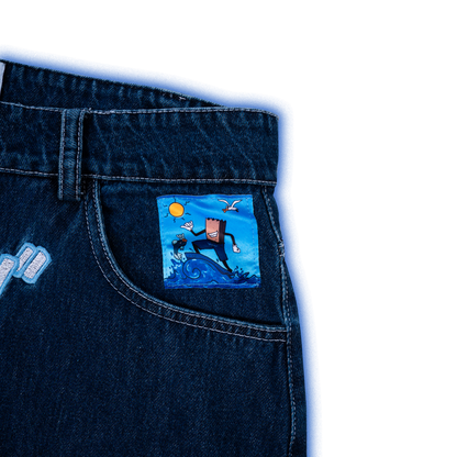 1. THE “DEM’ JORTS” *DENIM* [AEGEAN BLUE]