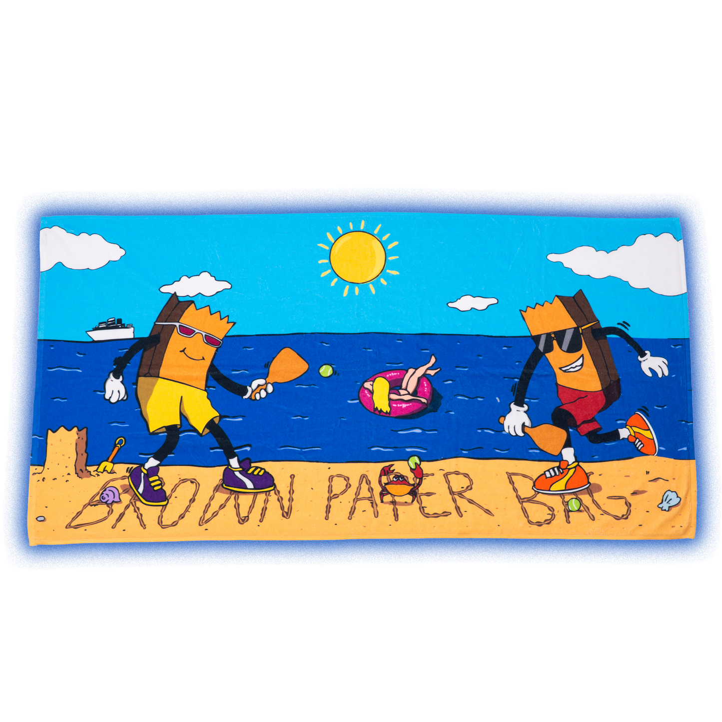 3. THE “SUMMER IN GREECE” BEACH TOWEL