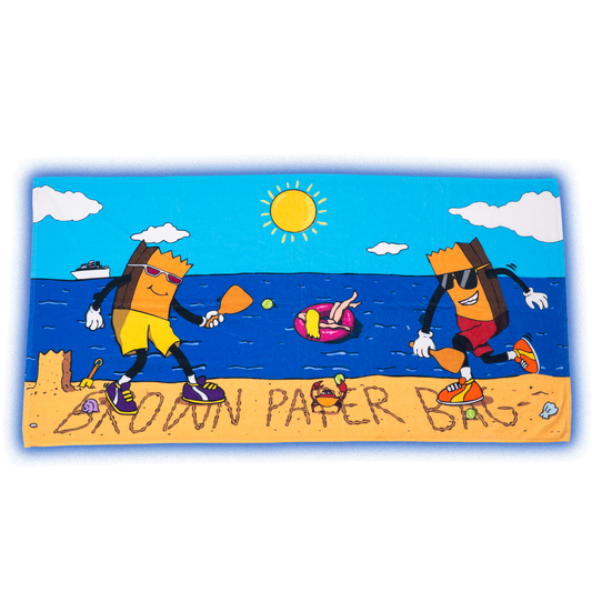 3. THE “SUMMER IN GREECE” BEACH TOWEL
