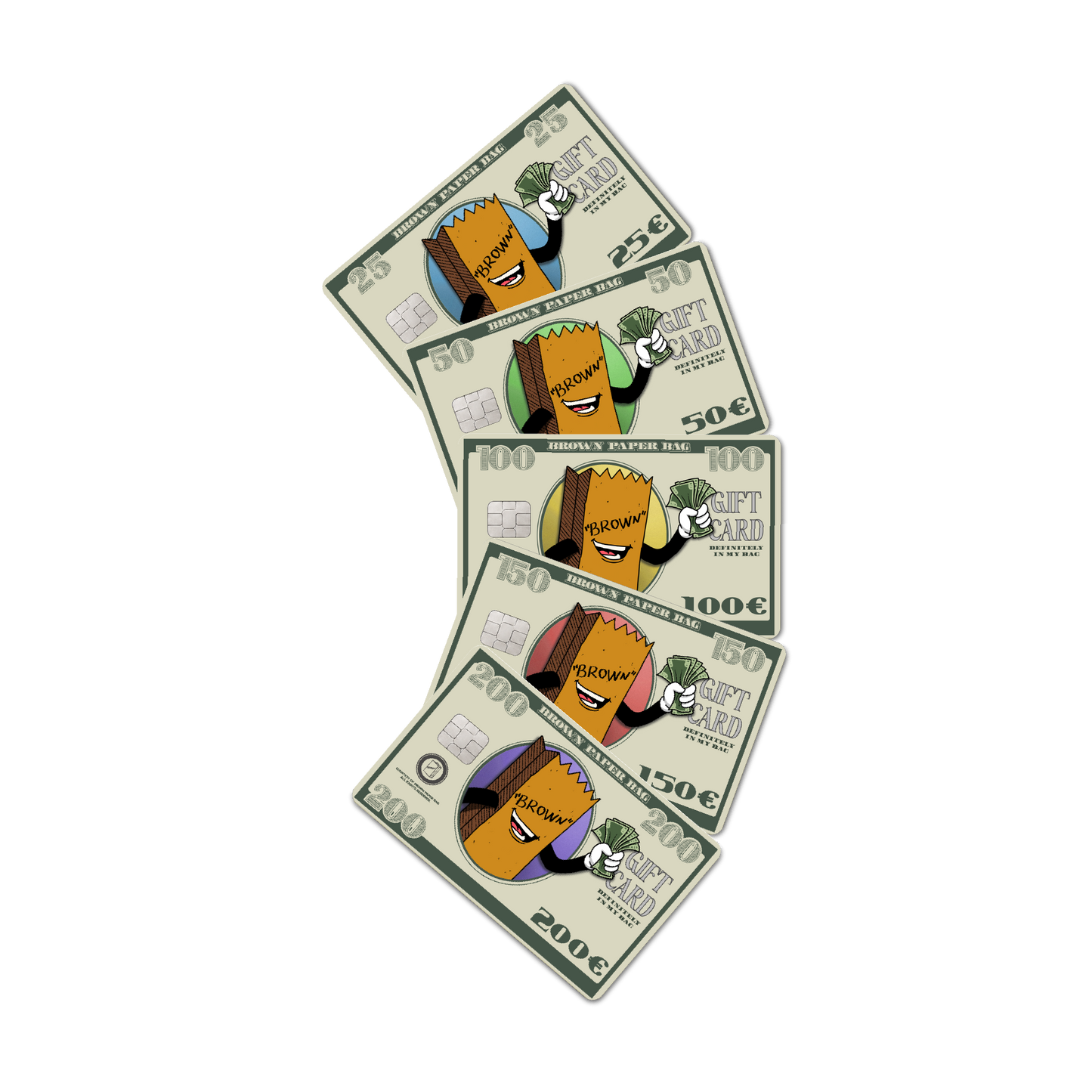 6. THE BROWN PAPER BAG GIFT CARD
