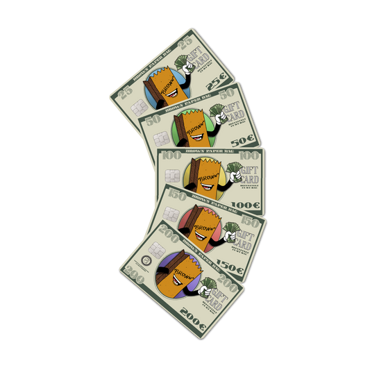 6. THE BROWN PAPER BAG GIFT CARD