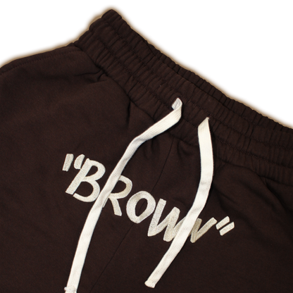 7.THE "BROWN" ATHLETIC SHORTS [DARK BROWN]
