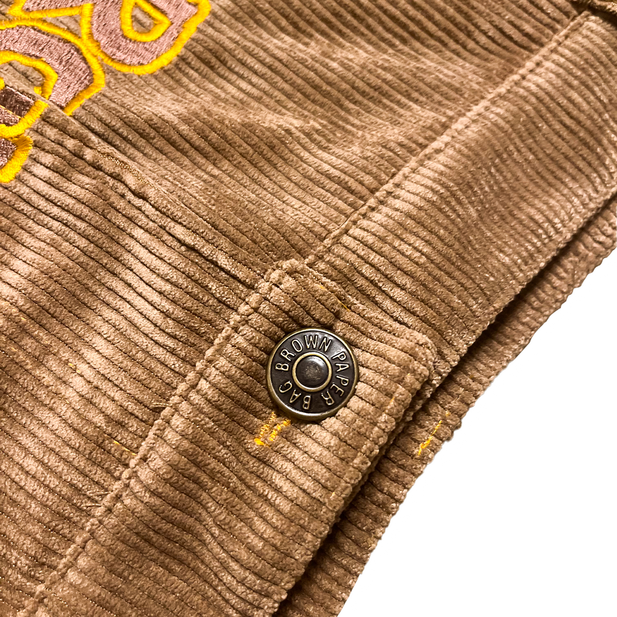 2.THE “DEM’ BROWNS” CORDUROY SHORTS [HONEY BROWN]