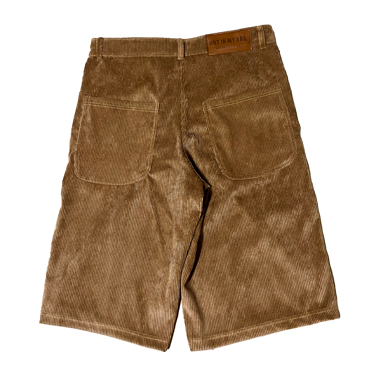 2.THE “DEM’ BROWNS” CORDUROY SHORTS [HONEY BROWN]