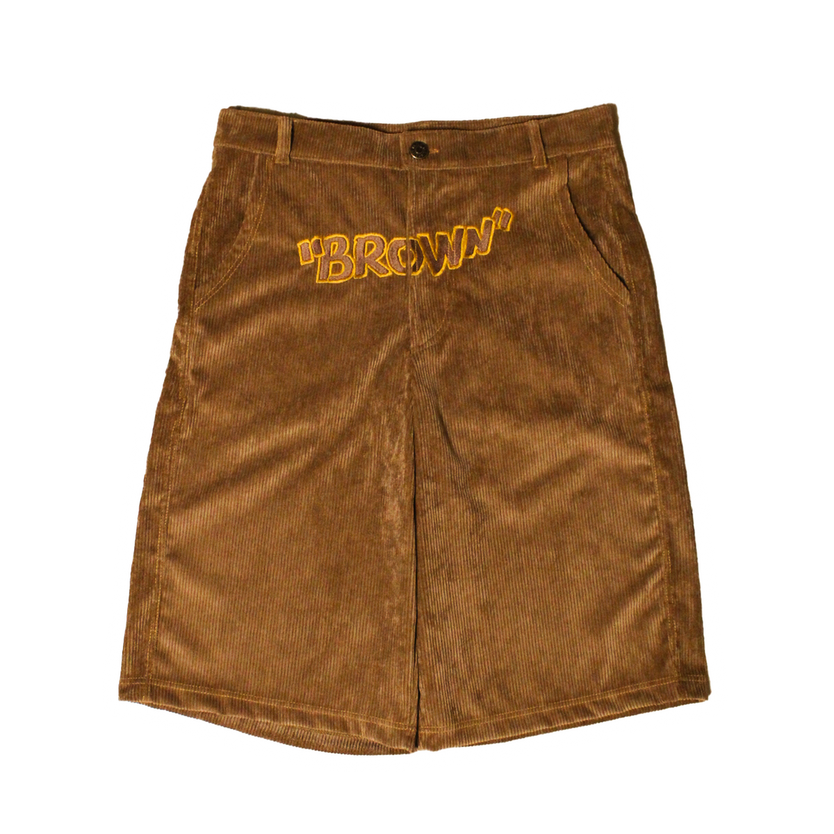 2.THE “DEM’ BROWNS” CORDUROY SHORTS [HONEY BROWN]