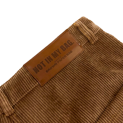 2.THE “DEM’ BROWNS” CORDUROY SHORTS [HONEY BROWN]