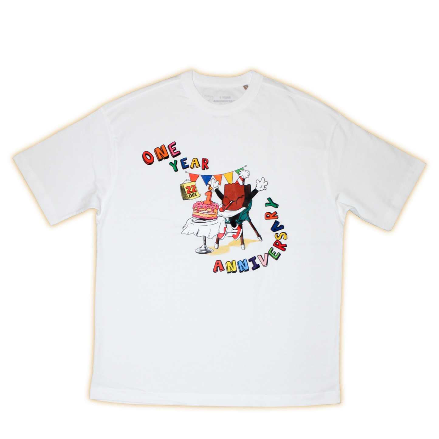 1. THE "1 YEAR ANNIVERSARY" TEE *ONLY 50 MADE*