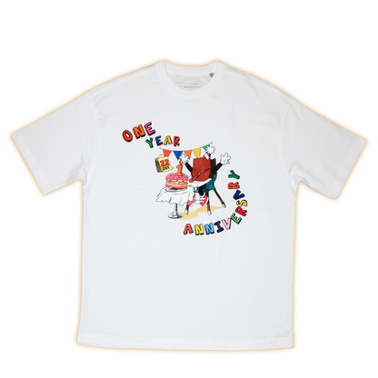 1. THE "1 YEAR ANNIVERSARY" TEE *ONLY 50 MADE*